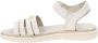 Paciotti Dames Sandalen van Kunstleer met Klittenbandsluiting Beige Dames - Thumbnail 6