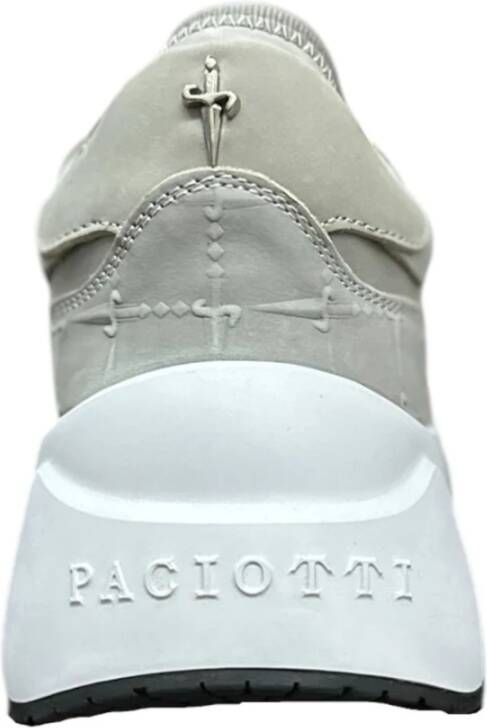 Paciotti Grijze Lage Sneakers