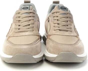 Paciotti Taupe Daddy Sneakers in Suède