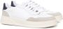 Paciotti Witte Leren Sneakers met Rubberen Zool Multicolor Heren - Thumbnail 2