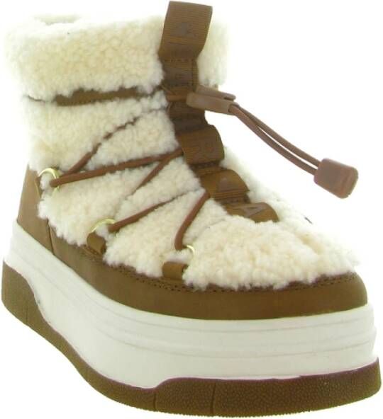Pajar Zwarte Verana Lage Schoenen Brown Dames