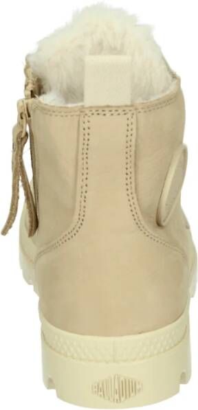 Palladium Beige Sportieve Mid Zip Laarzen