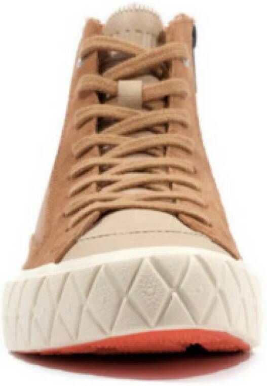Palladium Bruine Dames Sneaker Comfortabel en Stijlvol