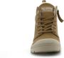 Palladium Pampa HI Zip WL Schoen Dames Lichtbruin - Thumbnail 9