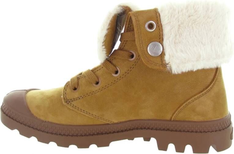 Palladium Hoge Baggy Laarzen Brown Dames