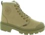 Palladium Nubuck Rits Dameslaarzen Brown Dames - Thumbnail 6