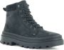 Palladium PALLATROOPER HKR Volwassenen VeterlaarzenHoge sneakersDames veterschoenenHalf-hoge schoenen Zwart - Thumbnail 40