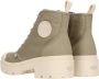 Palladium Hoge veterschoenen PALLABASE twill van textiel - Thumbnail 7