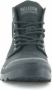 Palladium Pampa Hi Supply Lth 77963-001-M Unisex Zwart Sneakers - Thumbnail 4