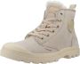 Palladium PAMPA~HIGH~ZIP~WL~~~~~~~~~~~~~ Hoge sneakersVeterlaarzenDames veterschoenenDames sneakersHalf-hoge schoenen Wit beige - Thumbnail 15