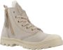 Palladium PAMPA~HIGH~ZIP~WL~~~~~~~~~~~~~ Hoge sneakersVeterlaarzenDames veterschoenenDames sneakersHalf-hoge schoenen Wit beige - Thumbnail 18