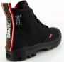 Palladium Unisex Pampa Hi Dare Laarzen Enkellaarsjes 76258 Zwart - Thumbnail 11