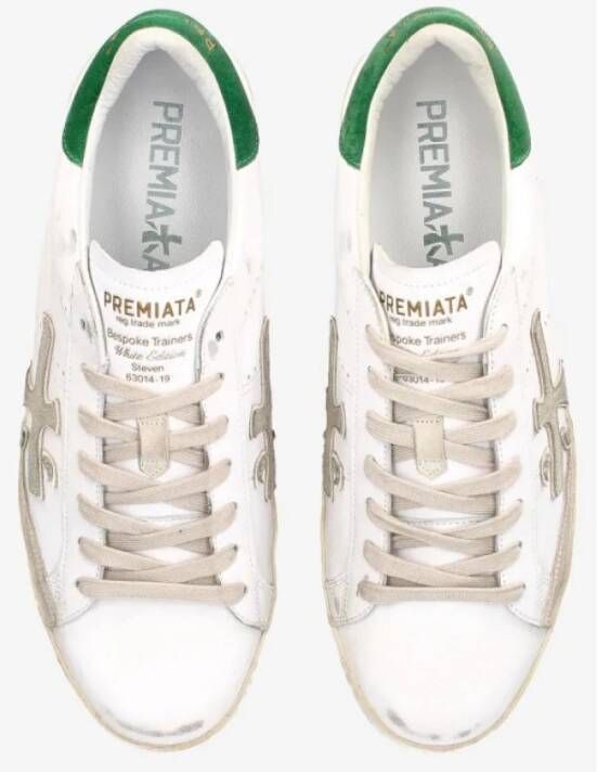 Premiata Steven low-top sneakers Wit - Foto 5