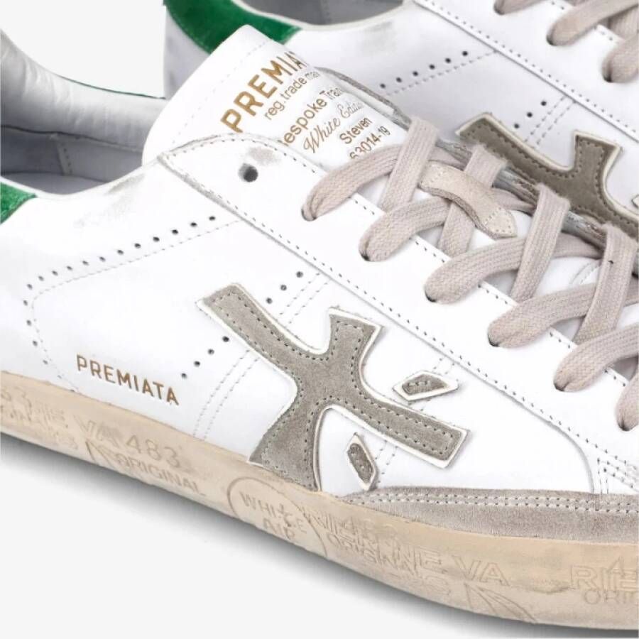 Premiata Steven low-top sneakers Wit - Foto 6