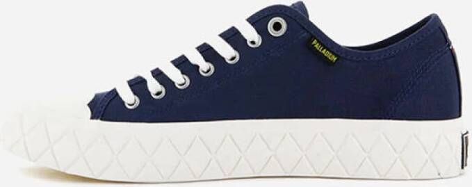 Palladium Canvas Vulcanized Rubber Sneakers Blue Heren - Foto 3