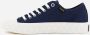 Palladium Canvas Vulcanized Rubber Sneakers Blue Heren - Thumbnail 3