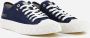 Palladium Canvas Vulcanized Rubber Sneakers Blue Heren - Thumbnail 5