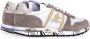 Premiata Eric beige contrast sneaker model Mick - Thumbnail 3