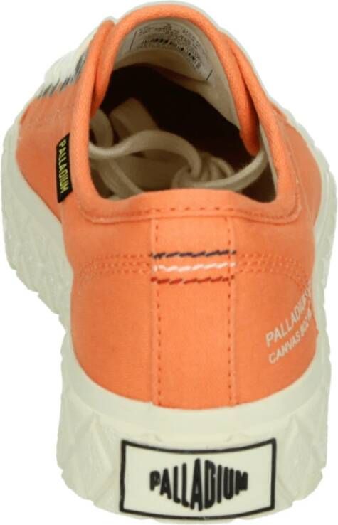 Palladium Sportieve Lage Sneakers Oranje