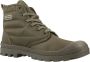 Palladium Stijlvolle Veterschoenen voor Vrouwen Green Heren - Thumbnail 7