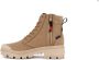 Palladium Stijlvolle Veterschoenen voor Vrouwen Yellow Dames - Thumbnail 3