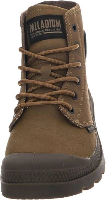 Palladium Unisex Enkellaarzen Pampa Hi Supply Brown Heren