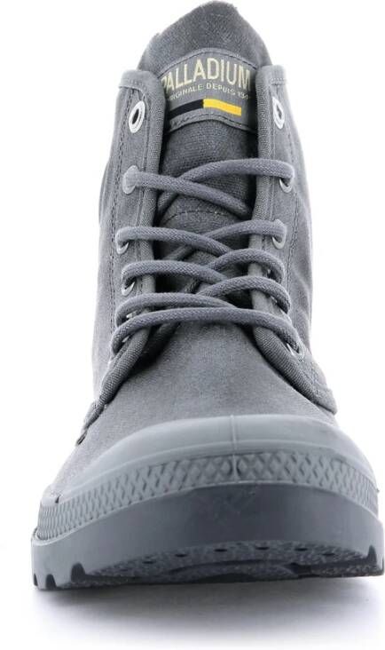Palladium Wax Hi-Top Laarzen Grijs Unisex