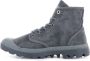 Palladium Wax Hi-Top Laarzen Grijs Unisex - Thumbnail 5