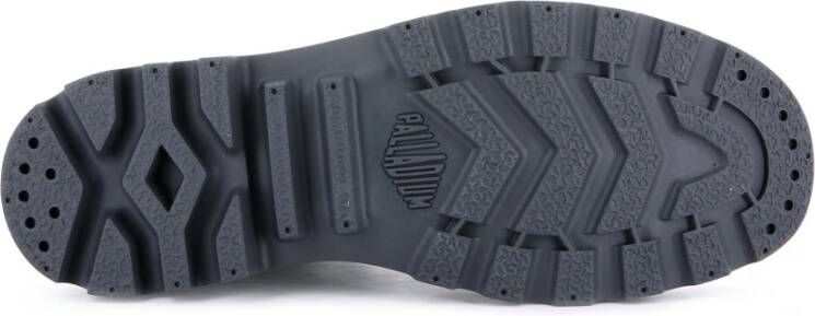 Palladium Wax Hi-Top Laarzen Grijs Unisex