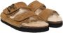 Palm Angels Beige Sandalen met Bont Binnenzool Beige Dames - Thumbnail 6