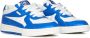Palm Angels Blauwe Sneakers met Wit Leren Bovenwerk Blue Heren - Thumbnail 3