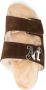 Palm Angels Bruine Open Teen Slippersandalen Bruin Dames - Thumbnail 3