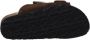 Palm Angels Bruine Suède Slipper met Logo - Thumbnail 2