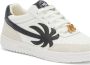 Palm Angels Contrasterende Panel Sneakers White Heren - Thumbnail 4