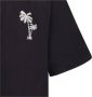 Palm Angels Cropped T-shirt met Palmboom Borduursel - Thumbnail 2