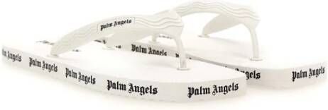 Palm Angels Flip Flops Wit Dames