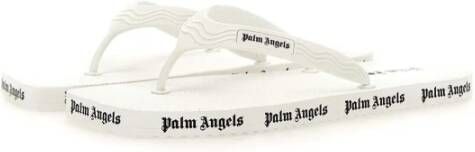 Palm Angels Flip Flops Wit Dames