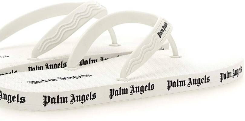 Palm Angels Flip Flops Wit Dames