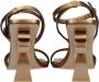 Palm Angels Palm Beach leren sandalen Goud - Thumbnail 2