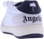 Palm Angels Zwarte Sneakers Regular Fit Geschikt voor Alle Temperaturen 100% Leer Black - Thumbnail 10