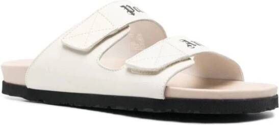 Palm Angels Sandalen met logoprint Beige - Foto 3