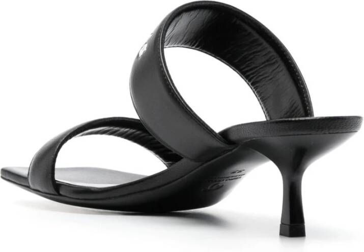 Palm Angels Leren muiltjes Zwart - Foto 5