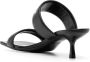 Palm Angels Zwarte Instap Sandalen met Dubbele Bandjes Zwart Dames - Thumbnail 5