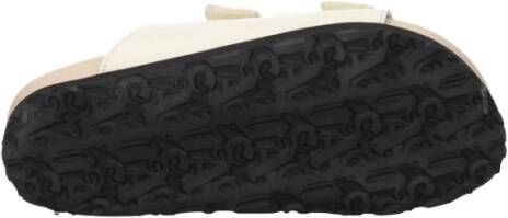 Palm Angels Logo Sluiting Leren Sandalen