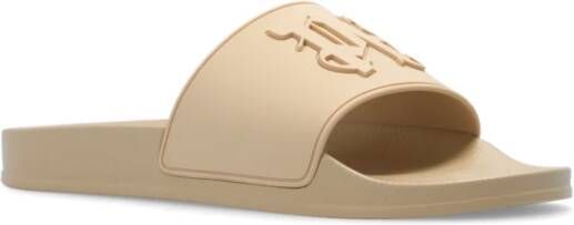 Palm Angels Merkslides Beige Dames