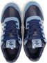 Palm Angels Navy Blauwe Veterschoenen met Platte Zool - Thumbnail 2