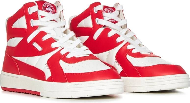 Palm Angels Rode Sneakers voor Heren Aw23 Red Heren