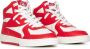 Palm Angels Rode hoge sneakers met wit logo Red Heren - Thumbnail 8