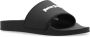 Palm Angels Slippers & Mules Dames Essential Logo Slider Zwart in zwart - Thumbnail 19