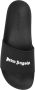 Palm Angels Slippers & Mules Dames Essential Logo Slider Zwart in zwart - Thumbnail 21